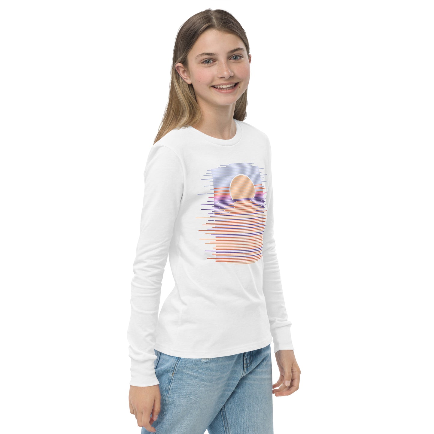 sunrise girls long sleeve