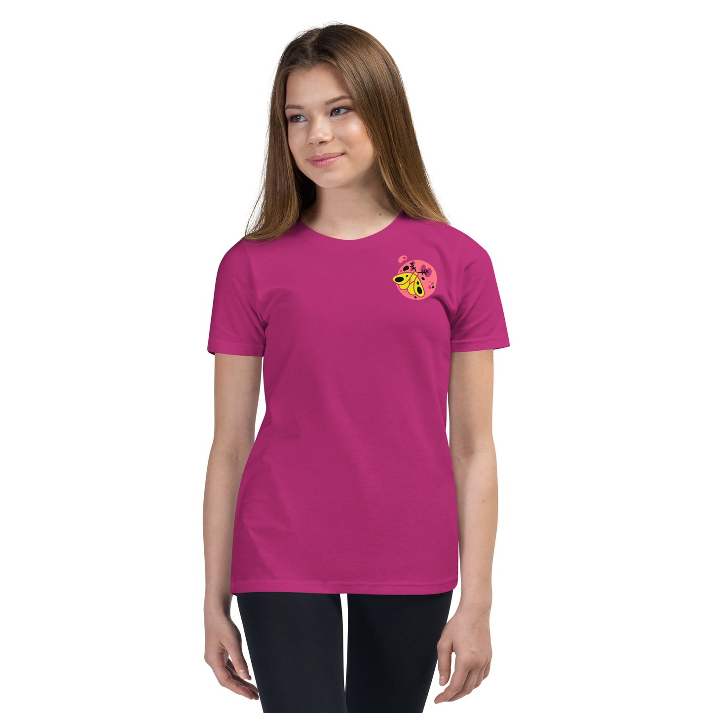 girls butterfly t shirt