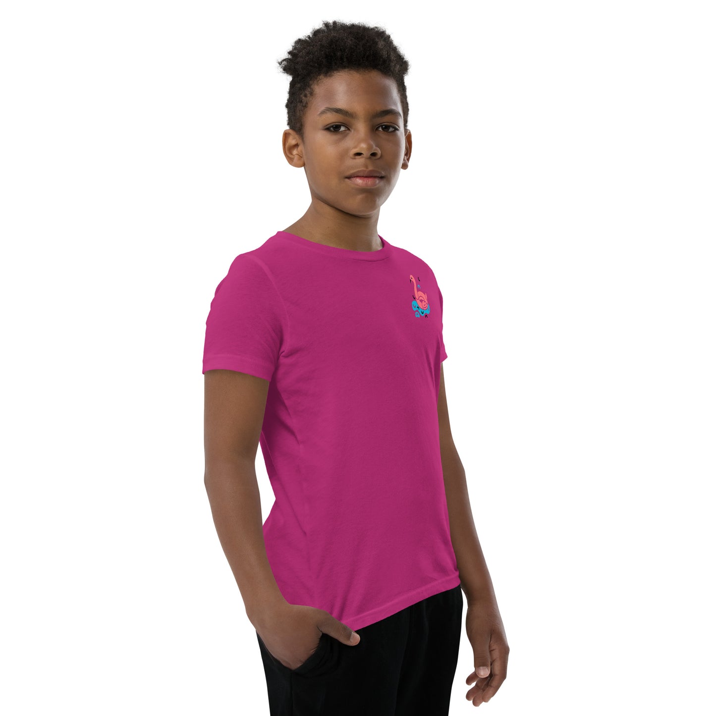 boys flamingo floaty t shirt