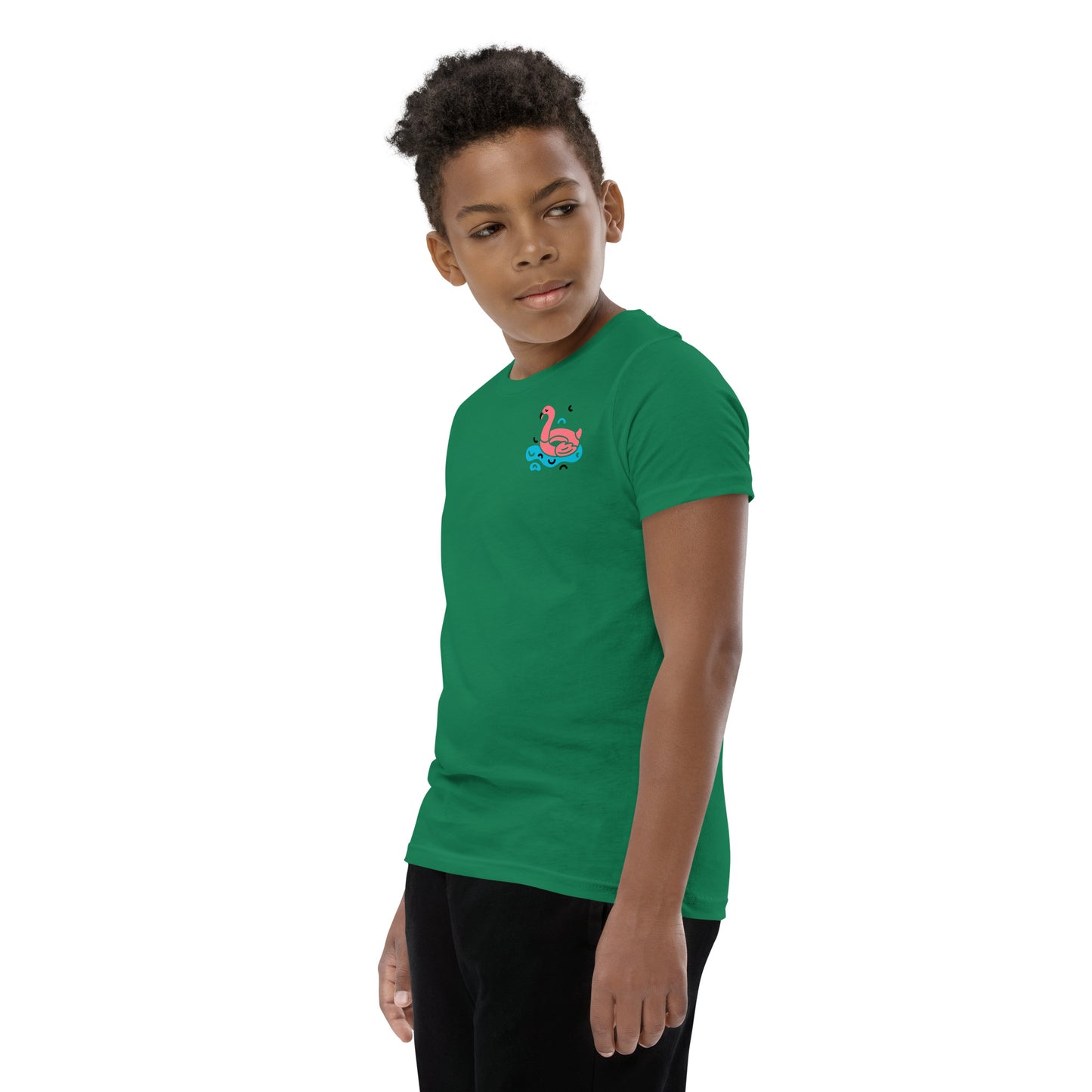 boys flamingo floaty t shirt