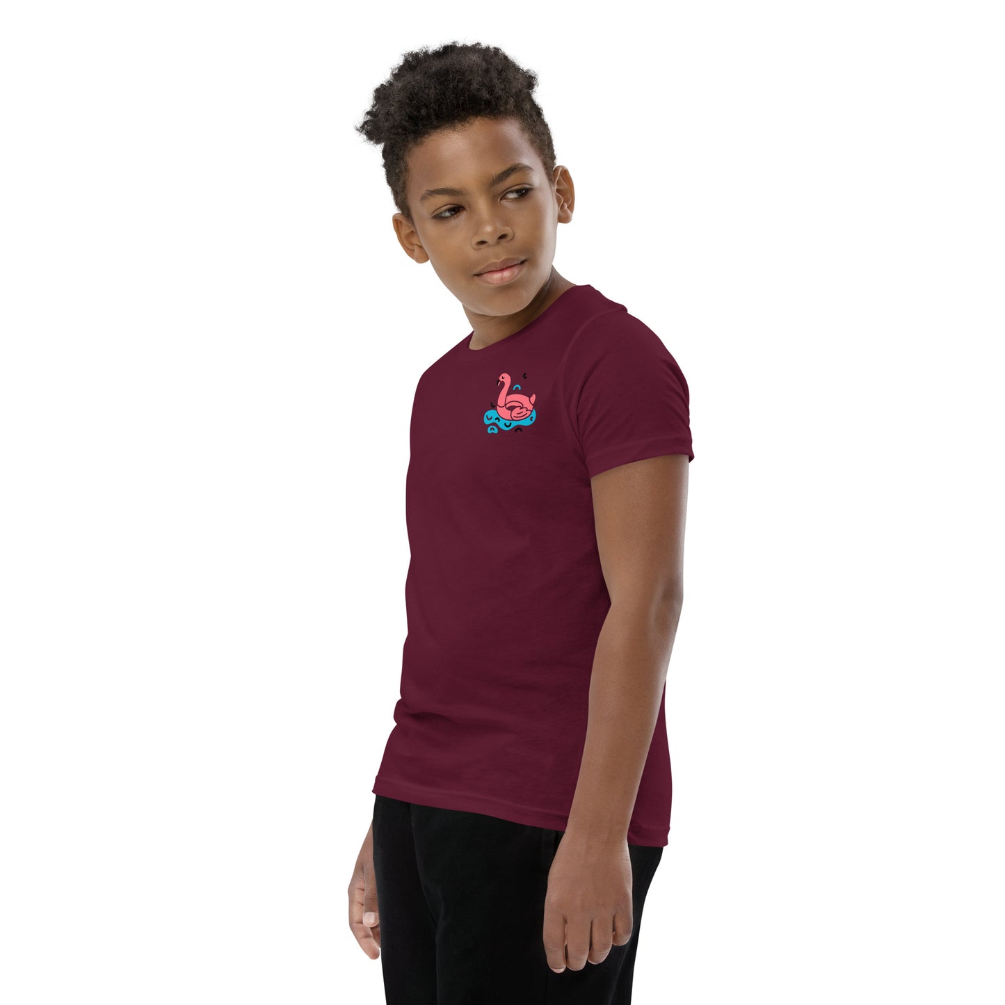 boys flamingo floaty t shirt